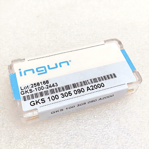 Embout Ingun pour sonde GKS 100 305 090 A2000 100mil, tête en J, pointe ronde droite - Product Image 1