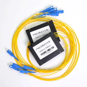 FTTH ABS Fibra Óptica Plc Divisor 1x4 1x8 1x16 1x32 3mm de Diâmetro Caixa Divisor PLC SC UPC