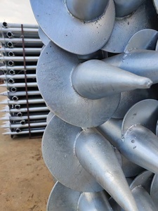 Galvanized Helical Pile Solar Ground Screw <b>Foundation</b> - Product Image 6