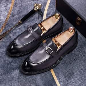 Zapatos Formales de Hombre de Alta Calidad, Diseño Elegante y Resistentes al Desgaste, Zapatos de Cuero Transpirables para Otoño, Bodas y Fiestas - Product Image 5