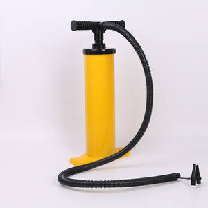 Pompe à main à air gonflable de jouets de piscine de double <span class=keywords><strong>action</strong></span> à volume élevé 4 PSI pompe de taille moyenne jaune de 4 litres - Product Image 6