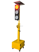 Greenworks — phare de circulation Portable avec énergie solaire, outil de Construction