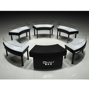 <span class=keywords><strong>Mydarb</strong></span> ตู้โชว์เครื่องประดับแก้วไม้ที่ขายดีที่สุดแบบกําหนดเอง, ตู้โชว์กระจกมือสอง OEM - Product Image 2