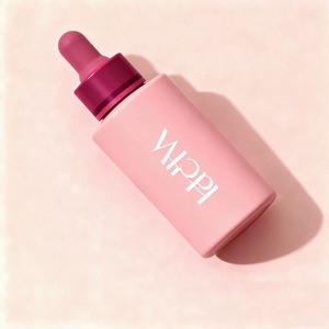 30ml Frosted Glass Dropper Bottles with Custom Paper <b>Box</b> Luxury Wholesale Essential Oil Serum Dropper Bottles - Product Image 1