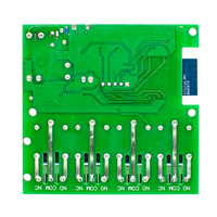 Fonctionne avec le module d'interrupteur intelligent Wi-Fi Tuya 85-250V RF 433, télécommande radio 4 canaux, relais pour Alexa, Google Home, Smart Life