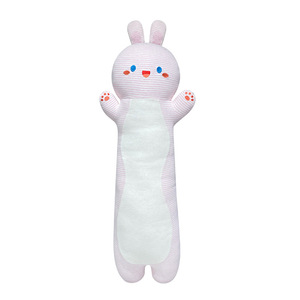 Conejo dinosaurio muñeca almohada <span class=keywords><strong>para</strong></span> dormir Bebé niña sostiene muñeca durmiente sujeción de piernas niño calmante cremallera - Product Image 1