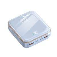 Batterie Externe Portable Populaire Mini 20000U Grande Capacité Lithium Polymère Charge Rapide Kit de Recharge Sans Fil