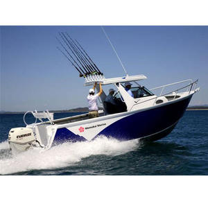 Cabine centrale en aluminium de 25 pieds 7.5m, <span class=keywords><strong>bateau</strong></span> de vitesse avec <span class=keywords><strong>moteur</strong></span> hors-bord, <span class=keywords><strong>bateau</strong></span> de pêche à vendre - Product Image 6