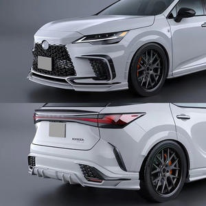 Runde, el más nuevo estilo artístico, fibra de carbono para 2023 Lexus RX 500H <span class=keywords><strong>Artisa</strong></span>, parachoques de coche, Kit de carrocería, labio delantero, rueda, ceja, ala superior - Product Image 4