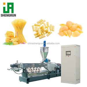 สายการผลิตพาสต้าและมักกะโรนีอัตโนมัติ เครื่องอัดรีดแบบสกรูคู่ ระบบอบแห้งและระบายความร้อน สำหรับอุตสาหกรรม - Product Image 2