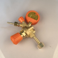 Régulateur de pression de gaz propane/GPL à deux étages avec deux manomètres