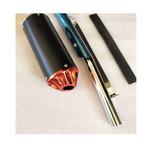 Piezas de Modificación para Motocicletas Todoterreno de 110cc y 125cc para Mini Motocross, Tubo de Escape de Aluminio - Product Image 6