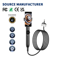 Boroscopio Industrial Impermeable con 8 Luces LED para iPhone y Android, Uso Doméstico y Automotriz, Módulo de Cámara Endoscópica de Video
