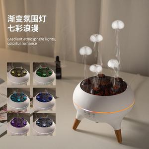 Difusor de Aroma con Forma de Medusa, Humidificador con Luz RGB Reactiva al Sonido, Difusor de Aceites Esenciales, Regalo - Product Image 2
