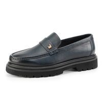 Prix usine loisirs Eva semelle épaisse en cuir véritable décontracté officiel chaussures formelles léger forme semelle chaussures de marche pour hommes