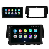 Autoradio pour Honda Civic 2016-2018, navigation GPS, écran tactile, WiFi, écran OLED, système d'exploitation Android avec CarPlay et Android Auto