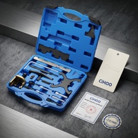 Juego de Herramientas de Sincronización del Motor CiHOO de 18 Piezas para Ford Focus/Fiesta/Volvo 1.6T/Mazda 1.5/1.6L - Árbol de Levas de Acero con Alto Contenido de Carbono