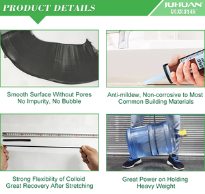 JUHUAN Scellant <span class=keywords><strong>silicone</strong></span> acétique de haute qualité 280 ml F20 <span class=keywords><strong>pour</strong></span> usage général et aquariums - Product Image 3