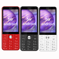 Personalizable 3,5 pulgadas Mini pantalla táctil Android 5G teléfono móvil desbloqueado 2025 nuevo celular LTE Octa Core compatible con francés español