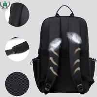 Sac à dos de voyage tendance, grande capacité, léger, durable, avec port USB, logo personnalisé, imperméable, en polyester Oxford, pour un usage quotidien au bureau