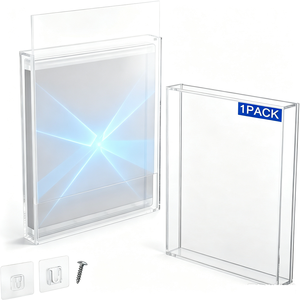 Wholesale <b>Wall</b> Mountable Acrylic Game <b>Case</b> Clear Dust‑Proof <b>Display</b> Box For Game Disc Organizer - Product Image 1