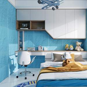 Painel de Parede Moderno Personalizável em PU Impermeável com Efeito Fluorescente para Hotéis, Apartamentos e Salas de Estar - Decoração Sob Medida - Product Image 6