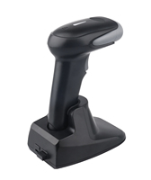 Escáner de código de barras de código QR 2D inalámbrico Compatible con Windows, Apple, computadoras Android Linux y sistemas POS Escáner de código de barras inalámbrico 2,4G
