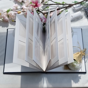 Álbum <span class=keywords><strong>de</strong></span> Fotos <span class=keywords><strong>de</strong></span> Moda <span class=keywords><strong>de</strong></span> 4x6 Pulgadas con Montaje Empotrado, Libro <span class=keywords><strong>de</strong></span> Visitas, Cubierta <span class=keywords><strong>de</strong></span> PU, Scrapbook, Recuerdo <span class=keywords><strong>de</strong></span> Boda, Regalo para Parejas - Product Image 6