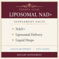 Complément alimentaire NAD liposomal personnalisé en marque privée, NAD CORE Lipo, haute pureté, liquide oral, faible teneur en sucre, 30 ml, pour éclaircir la peau