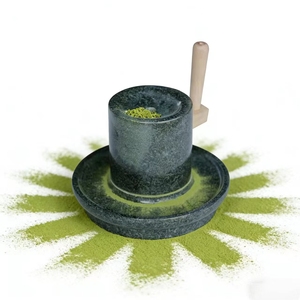 <span class=keywords><strong>Moulin</strong></span> à Matcha Automatique de Qualité Commerciale, Broyeur à Pierre Premium pour Matcha, Thé Vert Japonais Fraîchement Moulu pour Cafés et Salons de Thé - Product Image 1