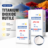 Poudre blanche de TiO2 Rutile de qualité industrielle à 99% de pureté, haute opacité, marque HLBC, JTR-740, pour peintures et revêtements