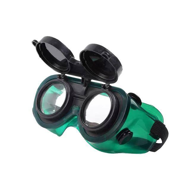 SAILGOOD Flip-Up Safety Goggles PVC Frame for Welding & Soldering Industrial Use Steampunk Costumes Custom Logo