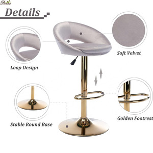 <span class=keywords><strong>Chaise</strong></span> <span class=keywords><strong>de</strong></span> <span class=keywords><strong>bar</strong></span> haute pivotante, tabouret simple, <span class=keywords><strong>avec</strong></span> accoudoirs, à la mode, nouveau - Product Image 5