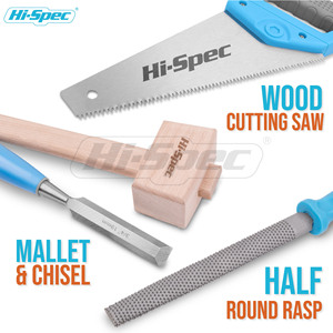 Hi-Spec 25 Piece Kids Woodworking Tool Kit With Safety Glasses And Storage Box For DIY Craft Projects - Product Image 4