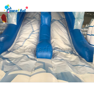 <span class=keywords><strong>Precio</strong></span> de fábrica muñeco de nieve Casa de rebote niños saltando parque infantil obstáculo inflable tobogán - Product Image 2