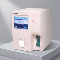 Analyseur d'hématologie entièrement automatisé de haute qualité, analyseur CBC pour tests sanguins humains, stock important