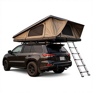 Tente de toit rigide en aluminium de qualité supérieure pour SUV 4x4, tente de <span class=keywords><strong>camping</strong></span> souple pour camion, pour 2 personnes, <span class=keywords><strong>camping</strong></span>-<span class=keywords><strong>car</strong></span> - Product Image 1
