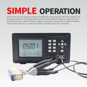 Testeur de résistance numérique portable East Tester ET511, affichage 0,1%+3 chiffres - Product Image 5