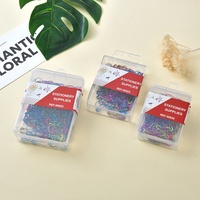 22mm 100pcs Vente en gros Acier de haute qualité Fer en forme de U Métal Hijab Épingle de sûreté Accessoires de vêtement Épingles de sûreté avec boîtes
