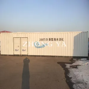 Quick Installation Containerized UF-SWRO Sea Water Desalination System Plants With Different Capacity