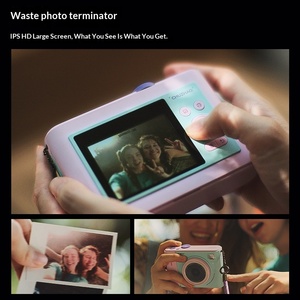 Appareil photo instantané Poloid Girl, mini appareil photo à <span class=keywords><strong>film</strong></span> D2, photos couleur directes, cadeau d'anniversaire pour petite amie, indispensable pour le printemps - Product Image 4