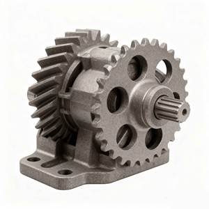 OEM personalizado CNC mecanizado de aluminio de acero inoxidable Billet todo tipo de aceite hidráulico bomba de engranajes de rotor recto externo por su diseño - Product Image 4