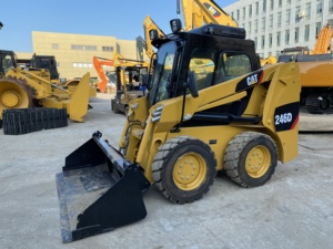 High Performance Used CAT 246D Skid Steer Loader, Versatile <b>Small</b> Loader for Construction & Farm Operations - Product Image 5