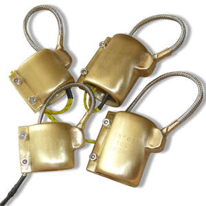 Calentador de Banda Eléctrico de Latón de Alta Calidad 220V 230W 42*50mm con Cable Metálico Trenzado de 200mm - Product Image 2