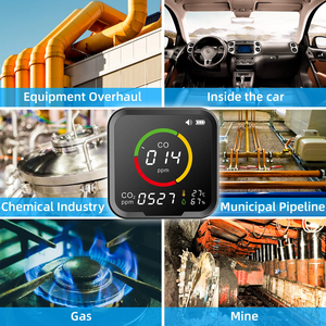 2400mAh Fast Response Handheld CO2 CO Luft <span class=keywords><strong>tester</strong></span> TVOC Meter Partikel analysator Industrielle Verwendung Raumluft qualitäts <span class=keywords><strong>tester</strong></span> - Product Image 6
