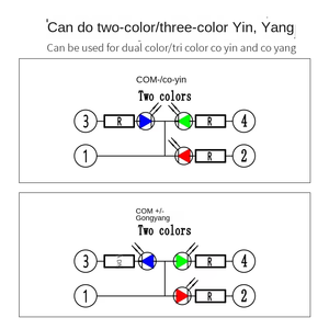 WD16/19/22/mm 短行程焊接插针防水IP67氧化铝黑色金属瞬时按钮开关 - Product Image 6
