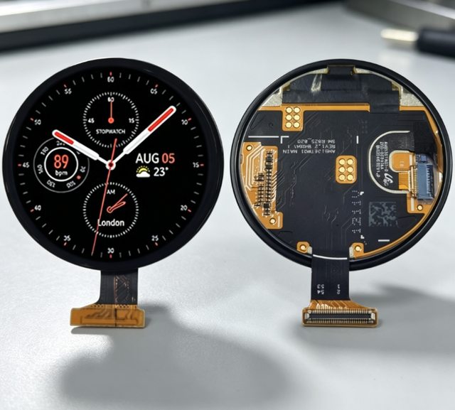 For Samsung for Galaxy Watch Active2 44mm SM-R820 SM-R825 LCD Display Touch Screen Digitizer Full Assembly Replacement