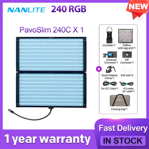 <span class=keywords><strong>60B</strong></span> <span class=keywords><strong>Nanlite</strong></span> Pavoslim ไฟ LED/60C 120B/120C แผงแบบบางไฟ RGB สำหรับถ่ายภาพไฟเติมไฟสตูดิโอกลางแจ้งแบบสตรีมสด - Product Image 1
