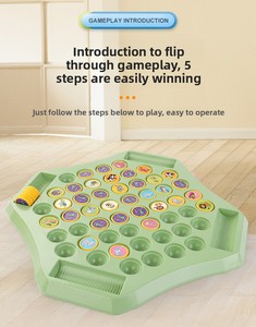 Jeu de société interactif pour enfants, vente en gros, pour 2 à 4 joueurs, en plastique durable, éducatif pour les enfants, entraînement parent-enfant - Product Image 2