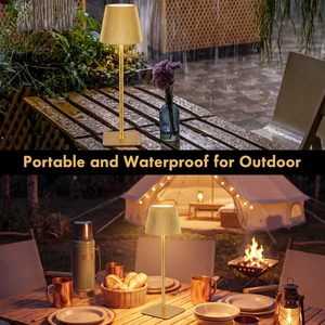 Lámparas de Mesa LED Nórdicas Modernas al por Mayor, Recargables, Ajustables, Inalámbricas, para Restaurante, Decoración del Hogar, Táctiles y Portátiles - Product Image 3
